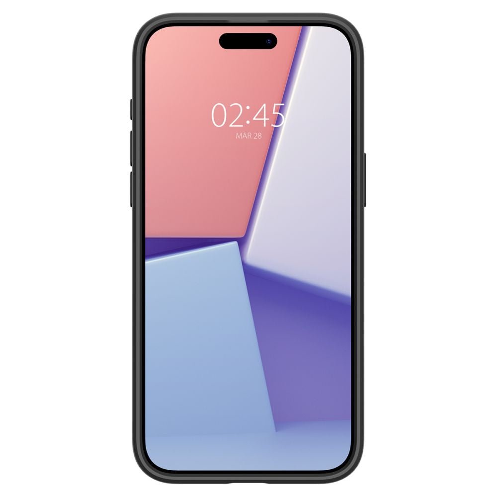 Spigen iPhone 15 Pro Max Ultra Hybrid Σκληρή Θήκη με Πλαίσιο Σιλικόνης - Frost Black