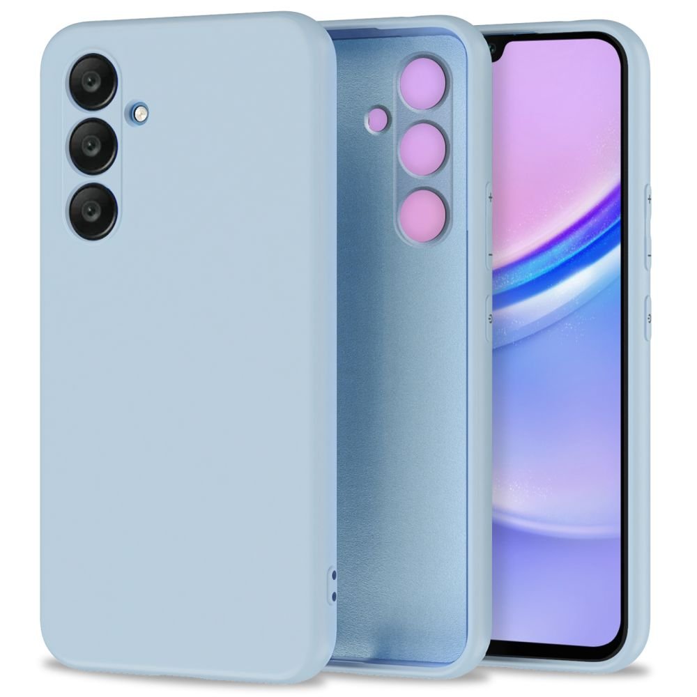 Tech - Protect Samsung Galaxy A15 4G / A15 5G Icon Θήκη Σιλικόνης Rubber TPU - Sky Blue