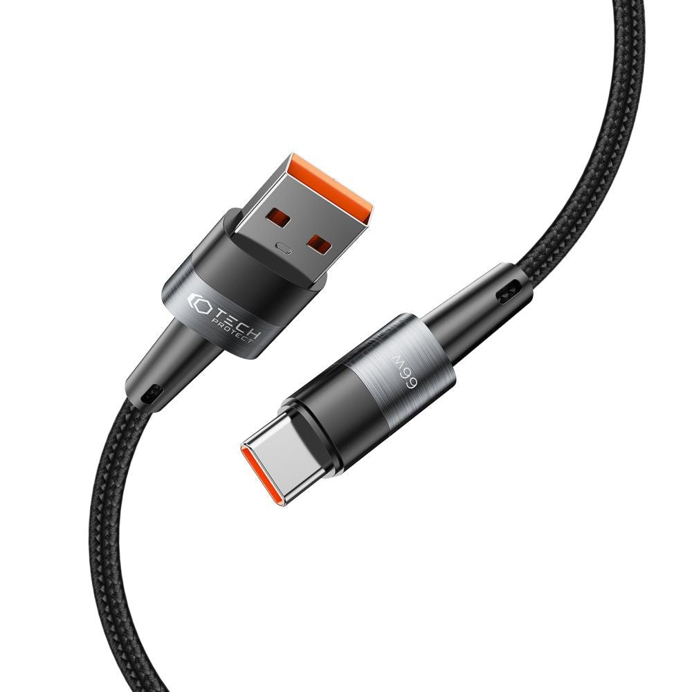 Tech - Protect UltraBoost 66W 6A - Καλώδιο Δεδομένων και Φόρτισης USB to Type - C - 3m - Grey