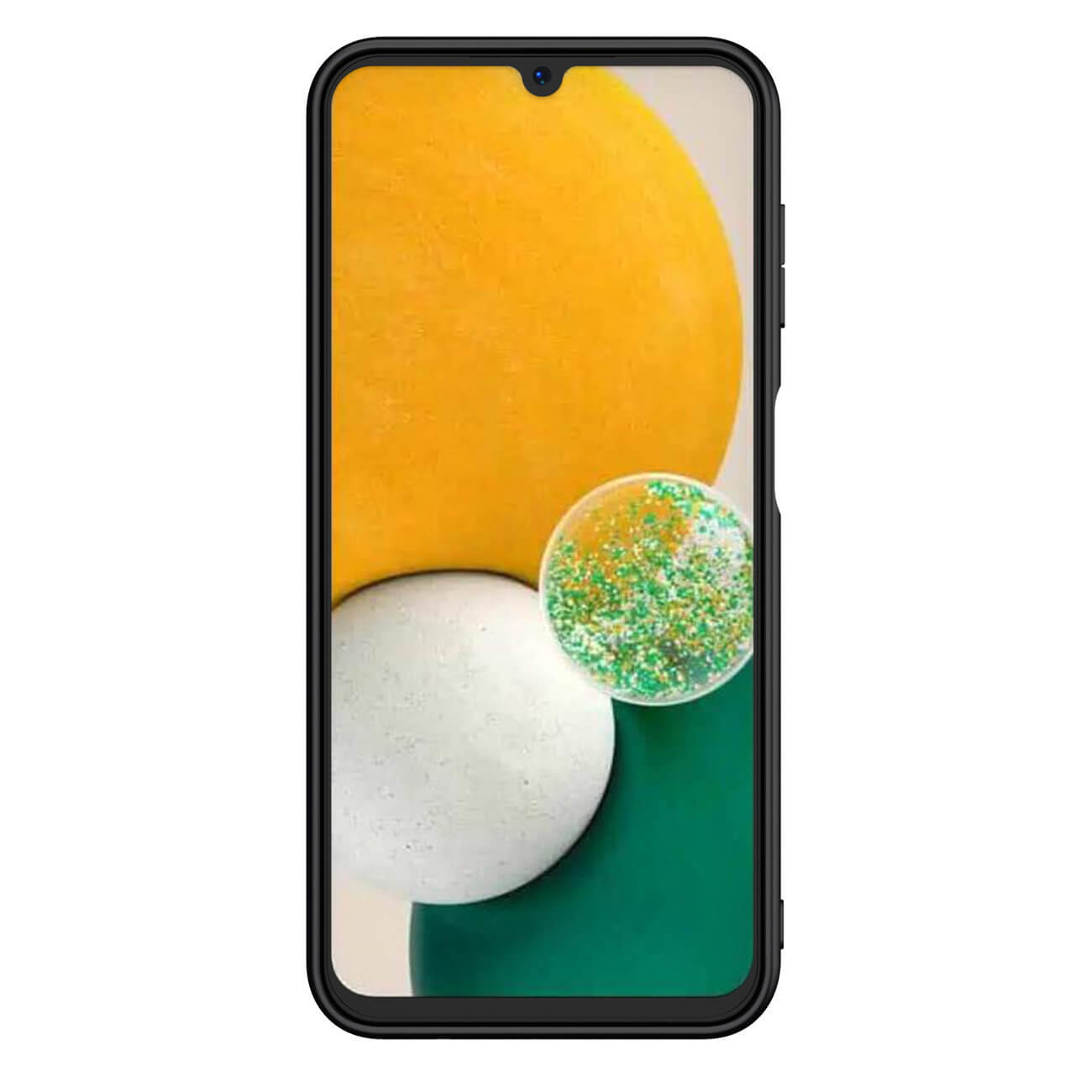 Nillkin Samsung Galaxy A14 5G Textured Case Σκληρή Θήκη με Πλαίσιο Σιλικόνης - Black