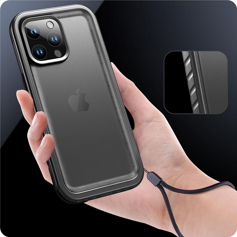 Tech - Protect Samsung Galaxy S24 Shellbox IP68 Αδιάβροχη Σκληρή Θήκη με MagSafe - Black / Ημιδιάφανη