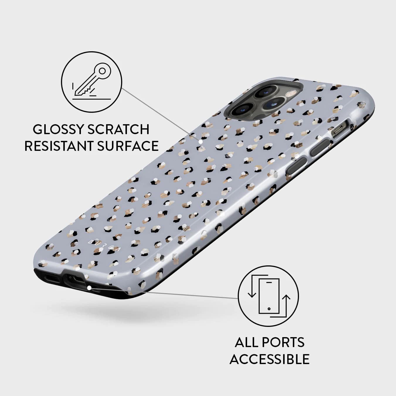 Burga iPhone 12 Pro Max Fashion Tough Σκληρή Θήκη - Wild Soul