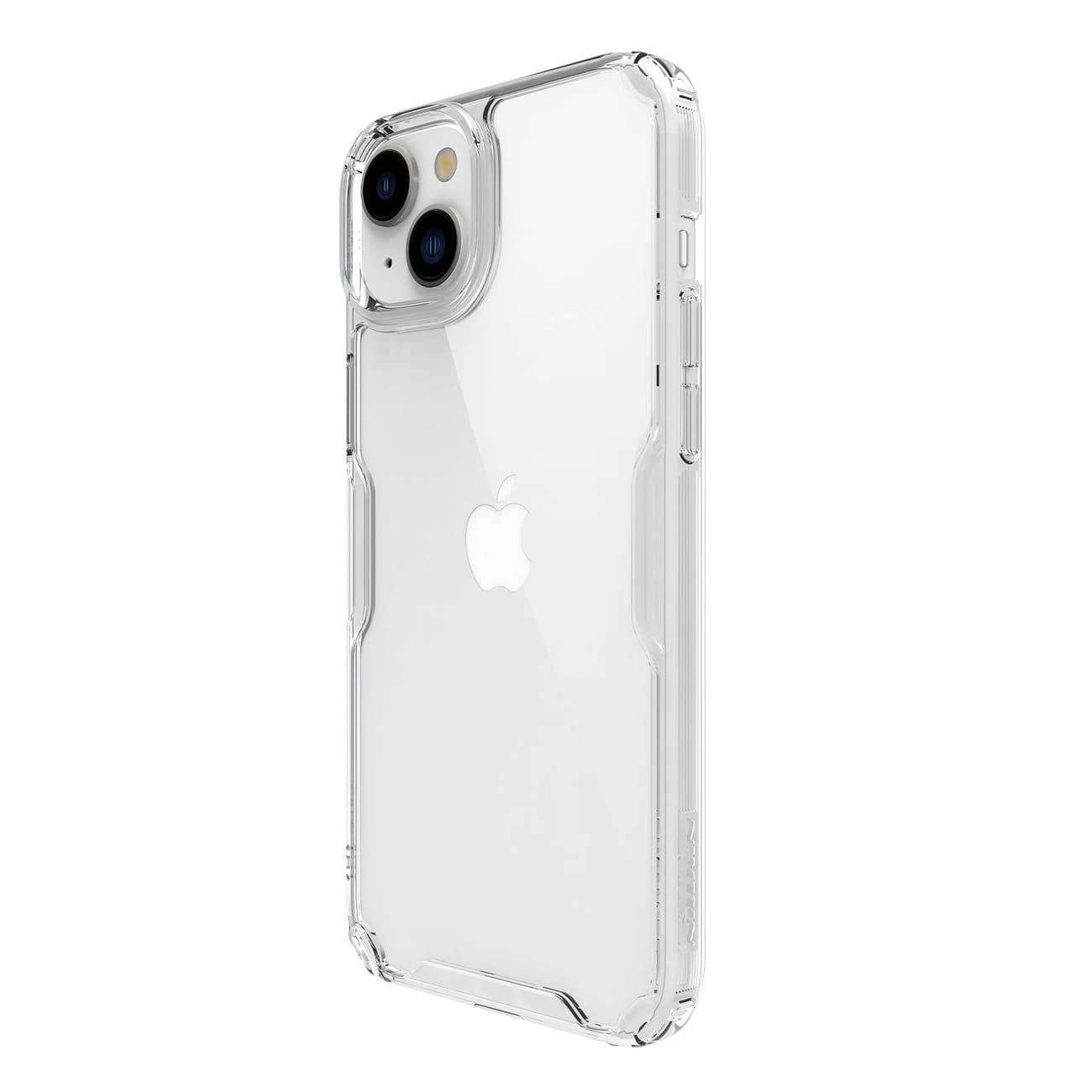 Nillkin iPhone 15 Pro Max Nature Pro - Σκληρή Θήκη με Πλαίσιο Σιλικόνης - Διάφανη