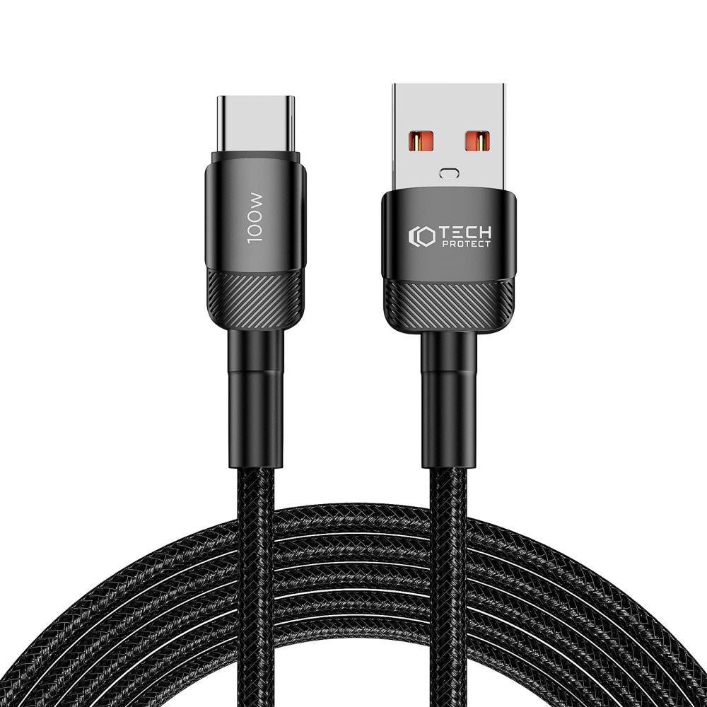 Tech - Protect UltraBoost Evo 100W 5A - Καλώδιο Δεδομένων και Φόρτισης USB to Type - C - 3m - Black
