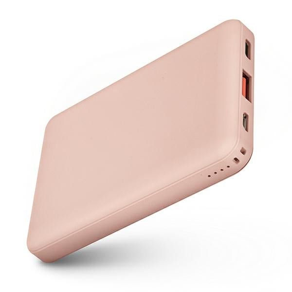 Uniq Fuele Mini PowerBank 8000mAh 18W με Καλώδιο UBS to Type - C - Pink