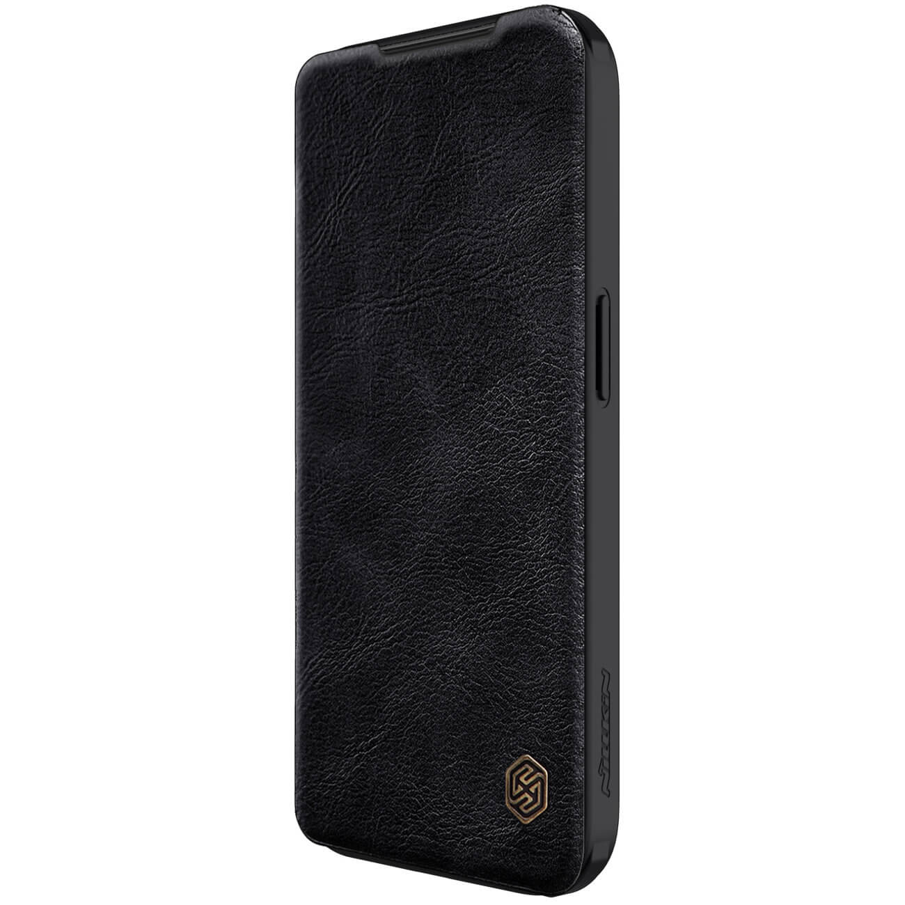 Nillkin iPhone 15 Pro Qin Pro Leather Θήκη Βιβλίο με Κάλυμμα για την Κάμερα - Black