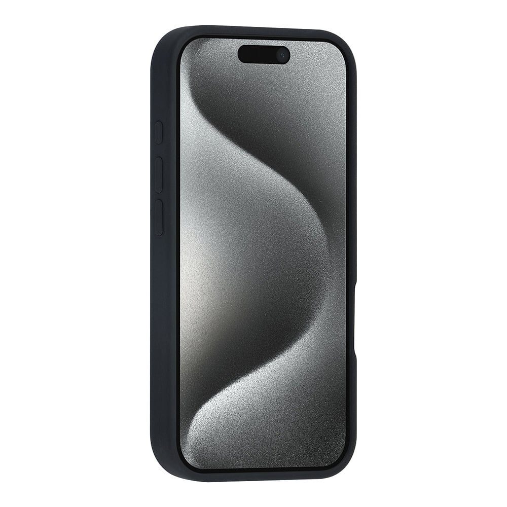 Tuniq iPhone 16 Pro Premium Liquid Silicone Θήκη Σιλικόνης - Μαύρη