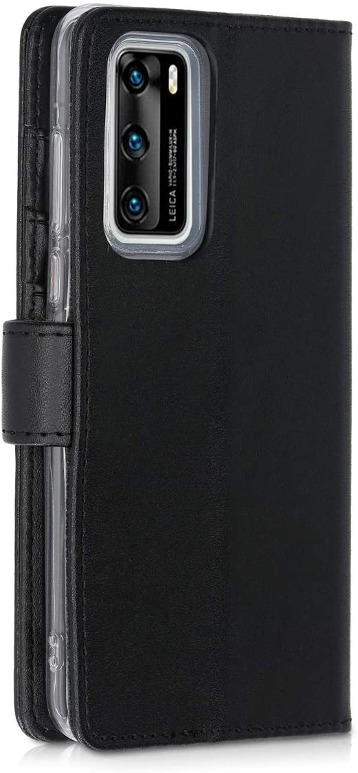 KW Huawei P40 Θήκη Πορτοφόλι Stand - Black - 51474.01