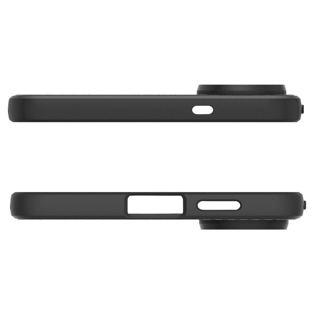 Spigen Samsung Galaxy S25 Edge - Liquid Air Θήκη Σιλικόνης - Matte Black