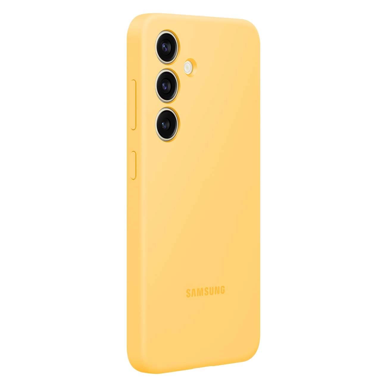 Samsung Silicone Cover Samsung Galaxy S24 Θήκη Σιλικόνης - Yellow - EF - PS921TYEGWW