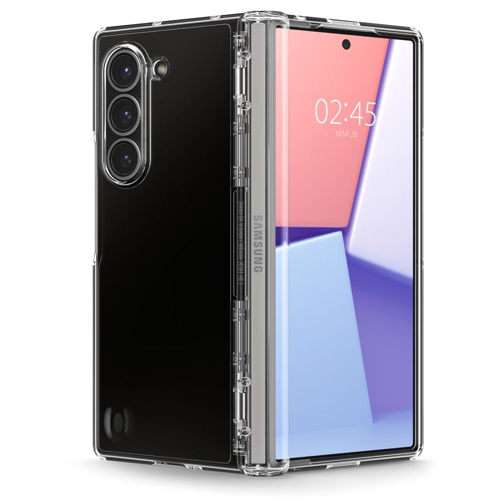 Spigen Samsung Galaxy Z Fold6 - Ultra Hybrid Pro Σκληρή Θήκη με Πλαίσιο Σιλικόνης - Crystal Clear