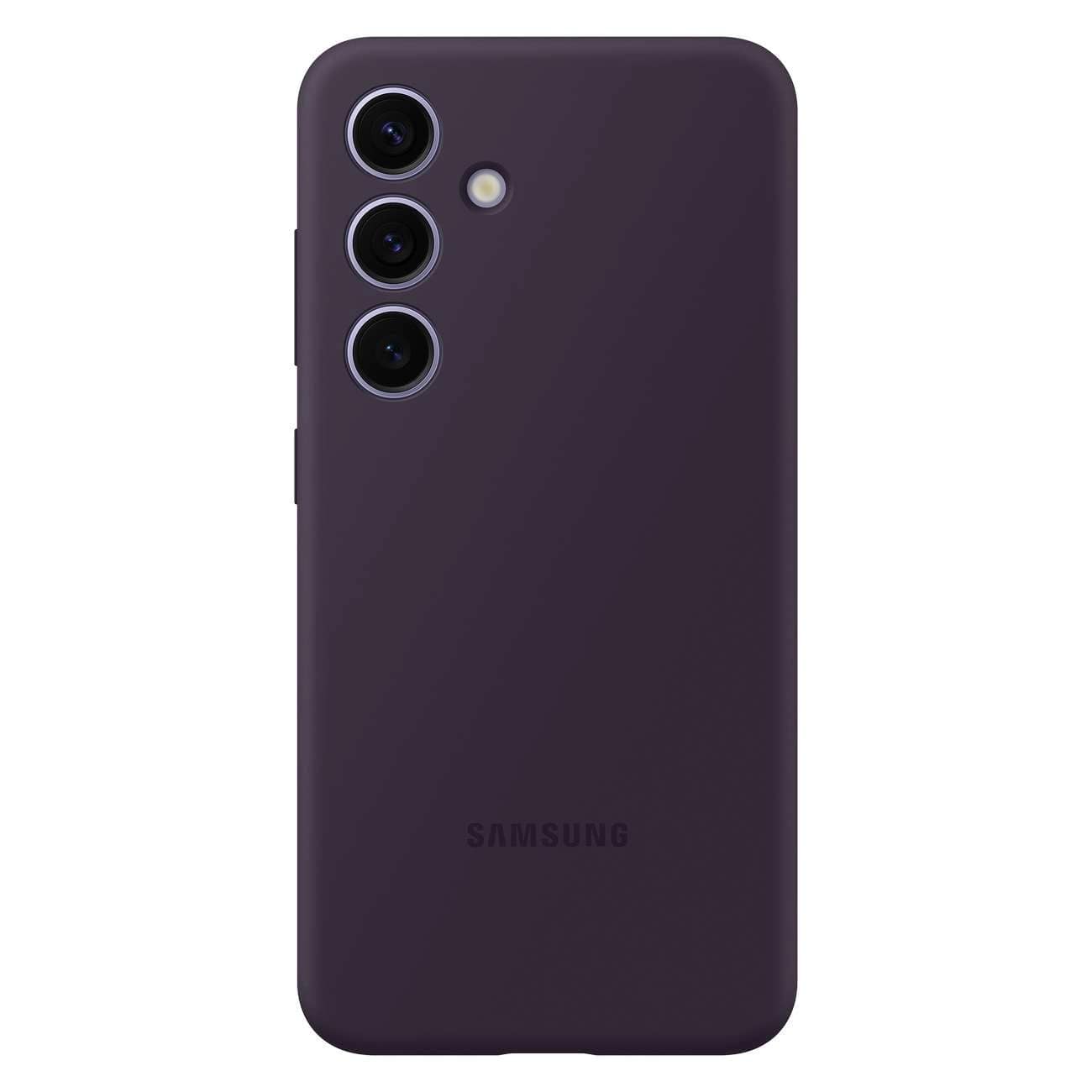 Samsung Silicone Cover Samsung Galaxy S24+ Θήκη Σιλικόνης - Dark Purple - EF - PS926TEEGWW