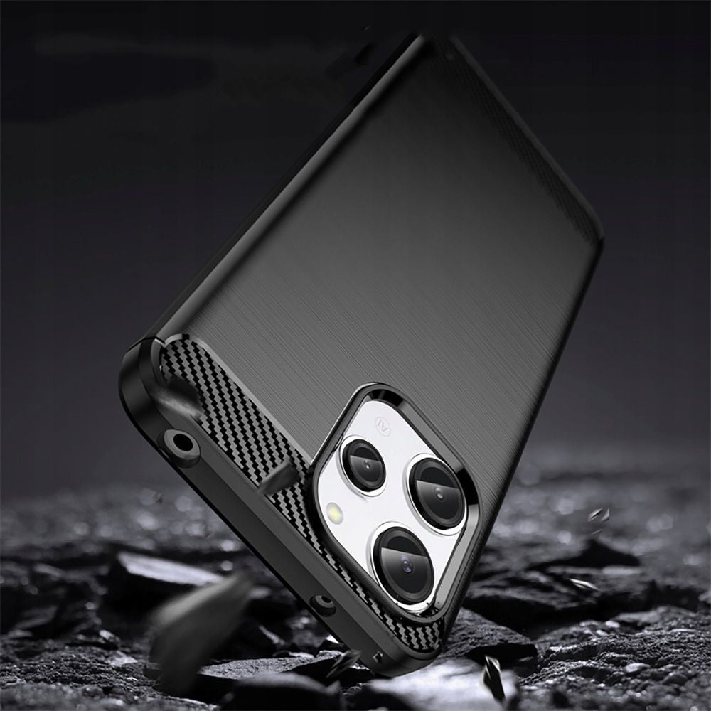 Tech - Protect Xiaomi Redmi 12 4G Carbon TPU Θήκη - Black
