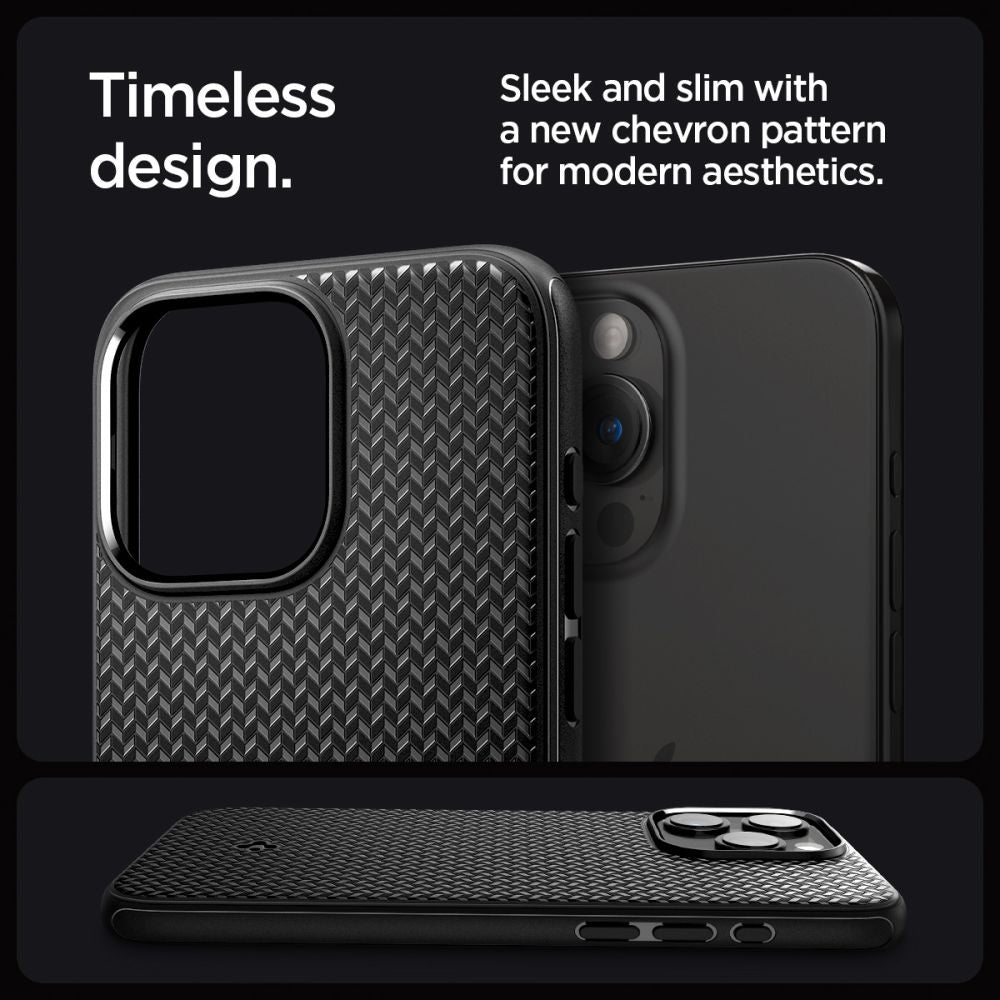 Spigen iPhone 15 Pro Mag Armor Θήκη Σιλικόνης TPU με MagSafe - Matte Black