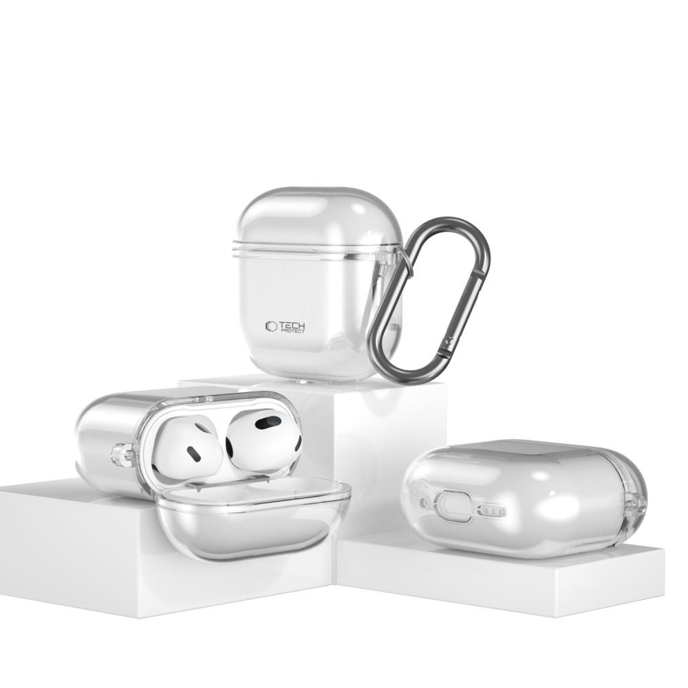 Tech - Protect AirPods 4 Θήκη Σιλικόνης - Flexair - Διάφανη