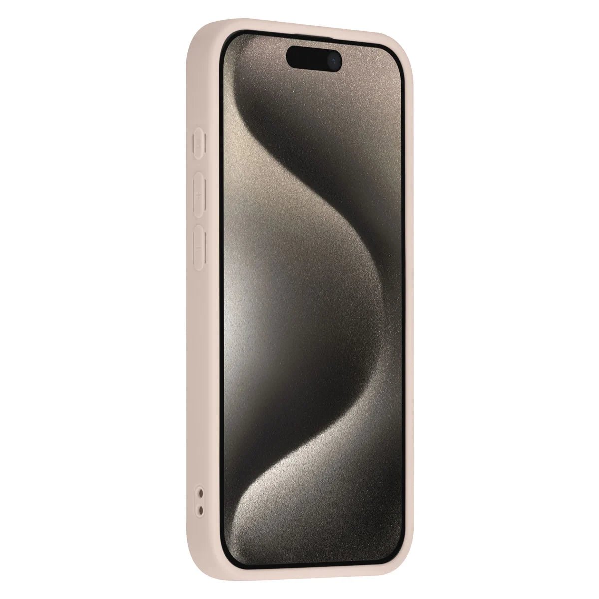 Tuniq iPhone 15 Pro - MagSafe Σκληρή Θήκη με Πλαίσιο Σιλικόνης - Ροζ / Διάφανη