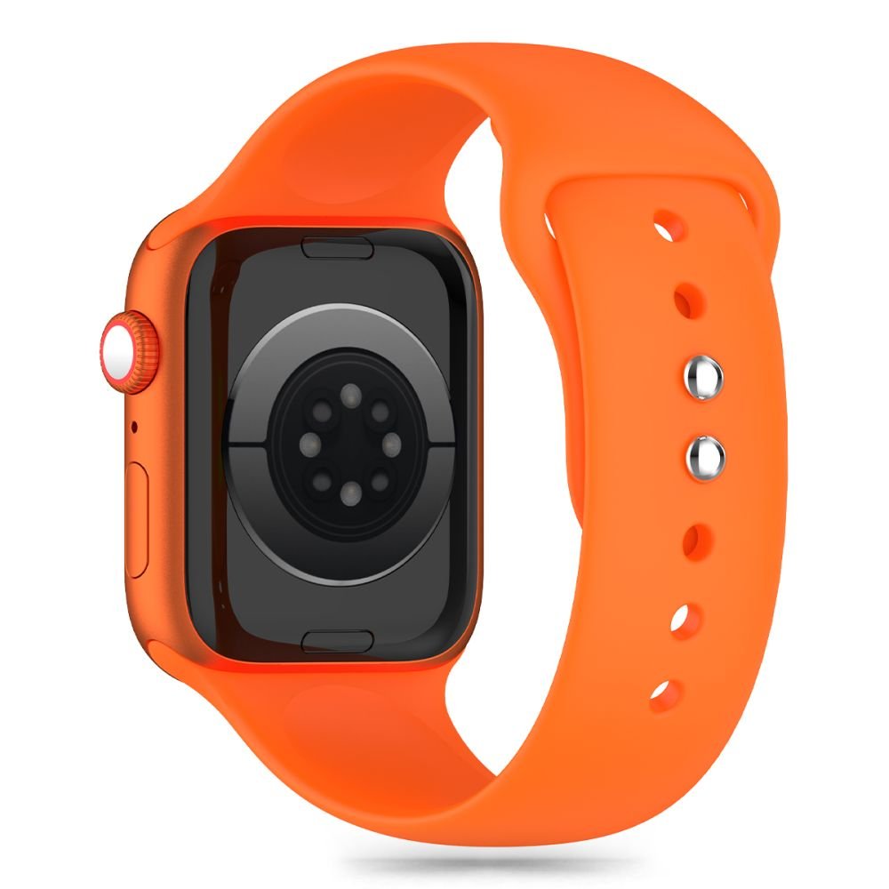 Tech - Protect Λουράκι Apple Watch 4/5/6/7/8/9/10/11 - SE (1/2/3) - ULTRA (1/2/3) - 44/45/46/49mm Silicone Σιλικόνης - Bright Orange