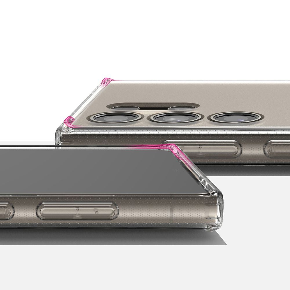 Ringke Samsung Galaxy S24 Ultra Fusion Σκληρή Θήκη με Πλαίσιο Σιλικόνης - Ματ Διάφανη