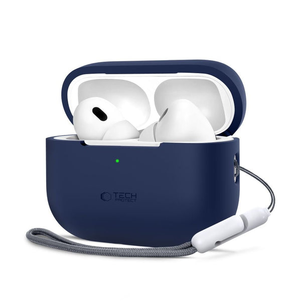 Tech - Protect AirPods Pro 1 / 2 Θήκη Σιλικόνης - Silicone - Navy Blue