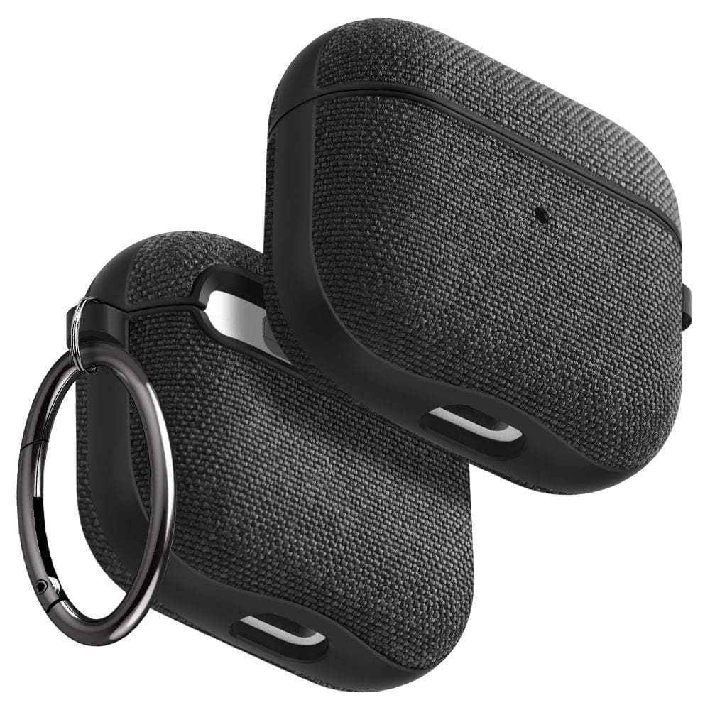 Spigen AirPods 3 Θήκη Urban Fit από Σιλικόνη και Ύφασμα - Black