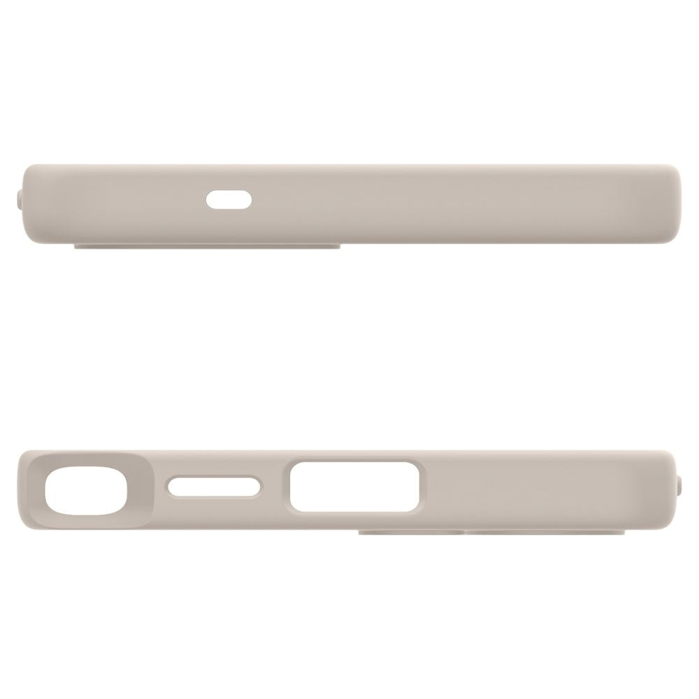 Spigen Samsung Galaxy S25 Ultra - Silicone Fit Mag Θήκη Σιλικόνης με MagSafe - Natural Titanium