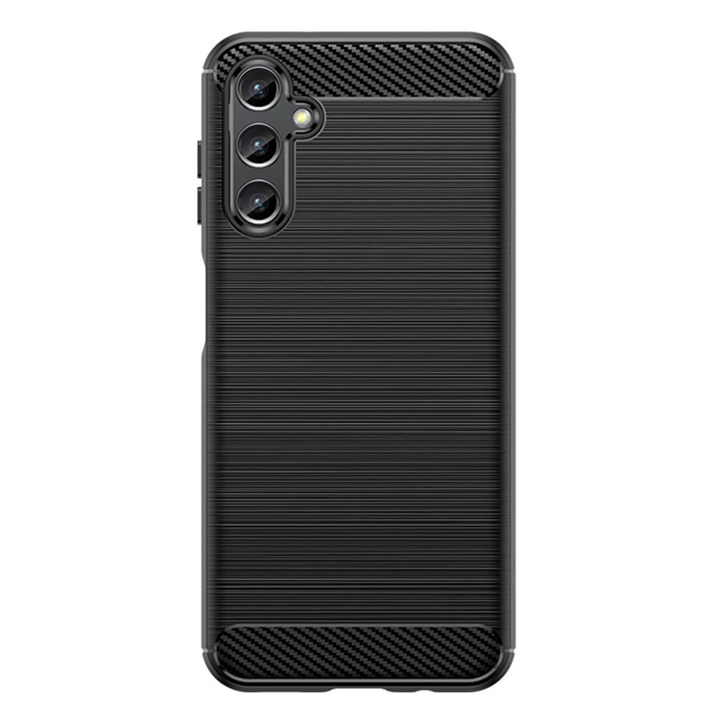Techsuit Samsung Galaxy A14 5G Carbon Silicone Θήκη Σιλικόνης TPU - Black