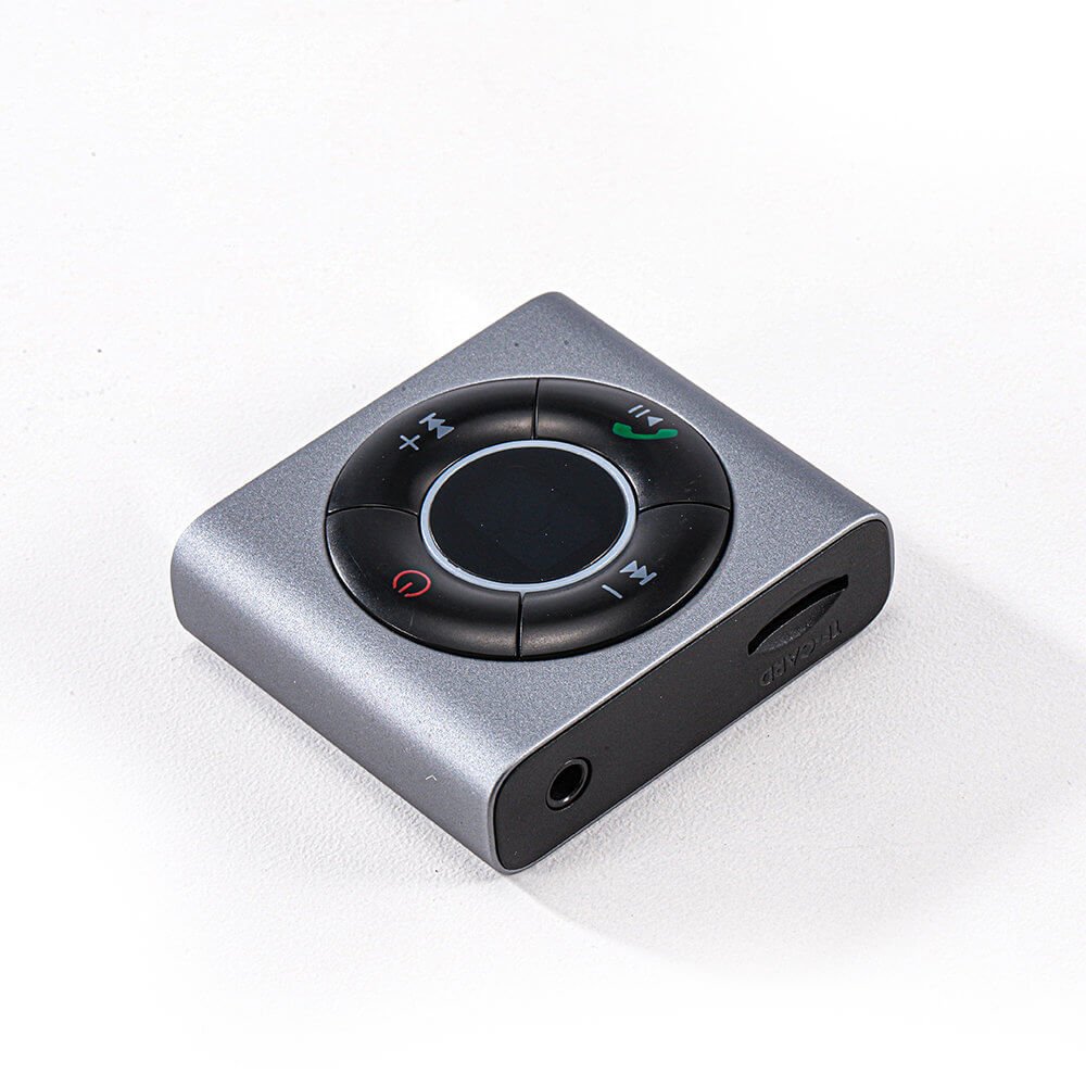 Joyroom JR - CB2 Bluetooth 5.3 AUX Transmitter για Αναπαραγωγή Μουσικής / Κλήσεις στο Αυτοκίνητο - Grey