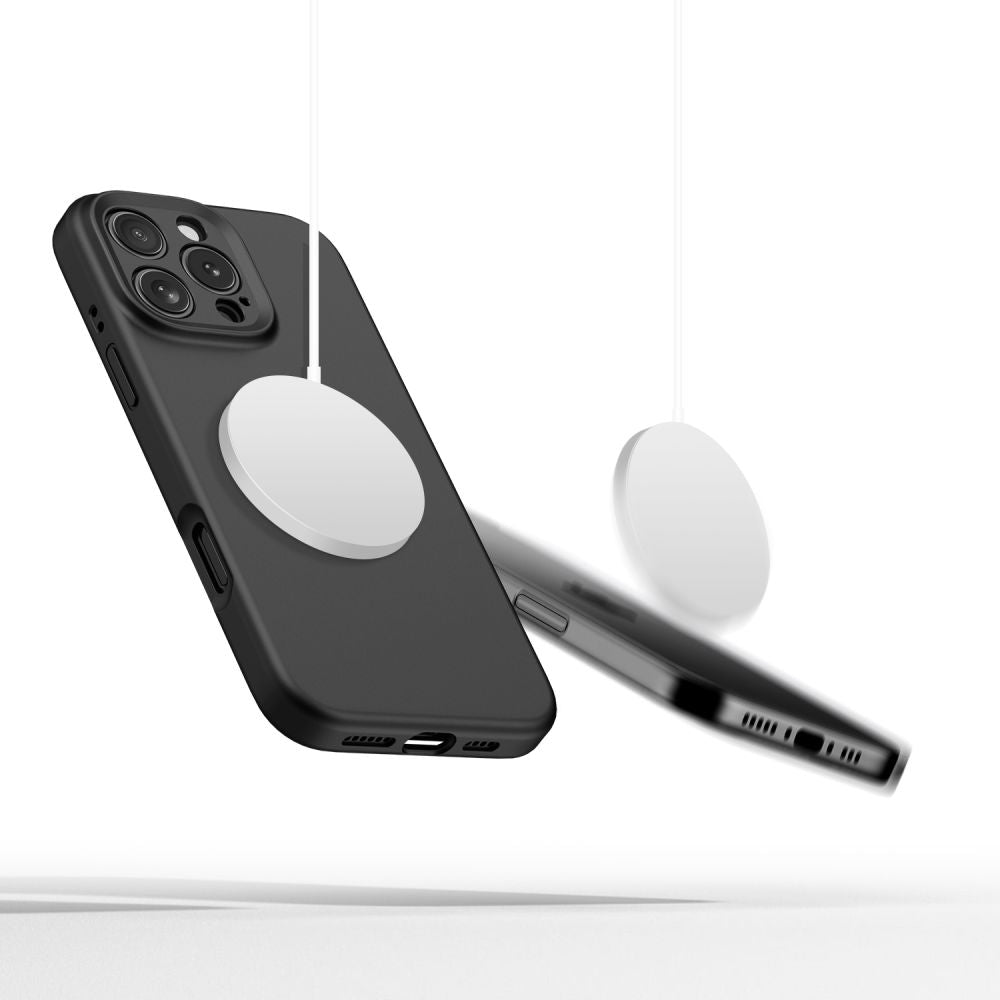 Tech - Protect iPhone 16 Pro Max Liquid Silicone - MagSafe Θήκη Σιλικόνης TPU - Black