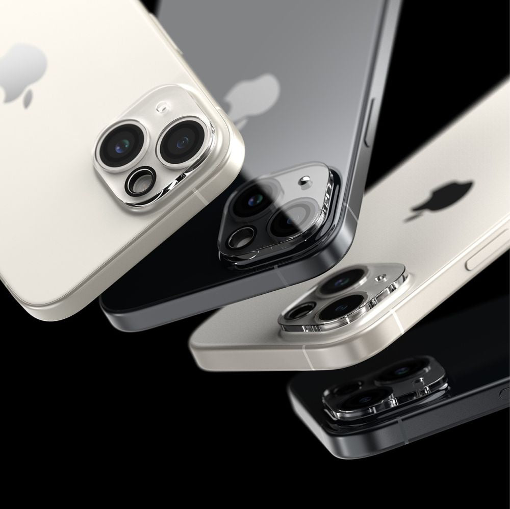 Ringke iPhone 15 / iPhone 15 Plus Camera Protector Αντιχαρακτικό Γυαλί για την Κάμερα - 2 Τεμάχια - Διάφανο