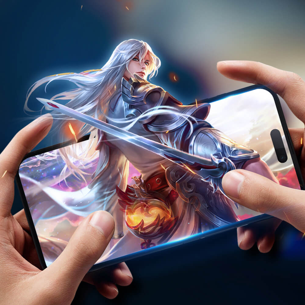 Dux Ducis iPhone 16 Pro Max 2.5D Glass Privacy 9H Full Screen Αντιχαρακτικό Γυαλί Οθόνης - Black