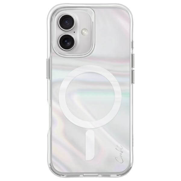 Uniq iPhone 16 - Coehl Savon - Σκληρή Θήκη με Πλαίσιο Σιλικόνης και MagSafe - Bubble Prism