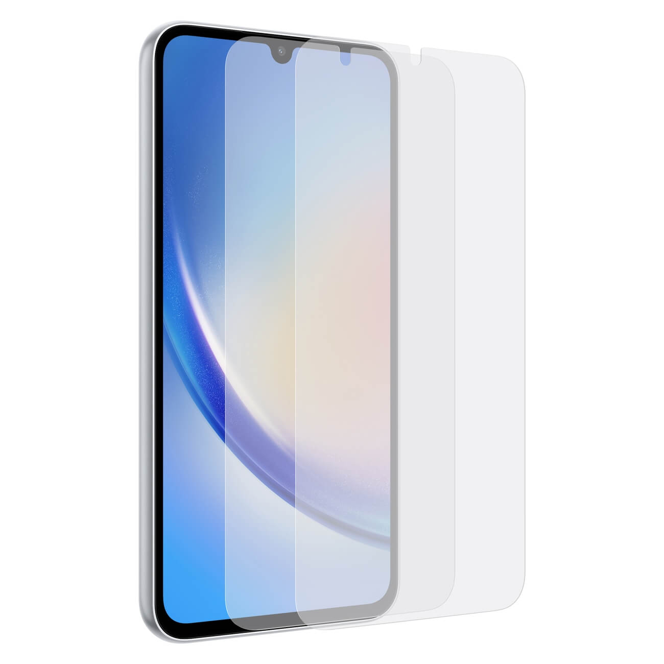 Samsung Screen Protector Samsung Galaxy A34 5G Προστατευτική Μεμβράνη Οθόνης - 2 Τεμάχια - Διάφανη - EF - UA346CTEGWW