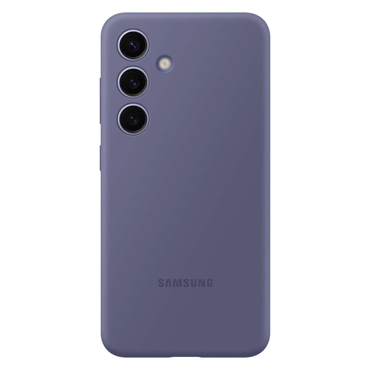 Samsung Silicone Cover Samsung Galaxy S24 Θήκη Σιλικόνης - Purple - EF - PS921TVEGWW