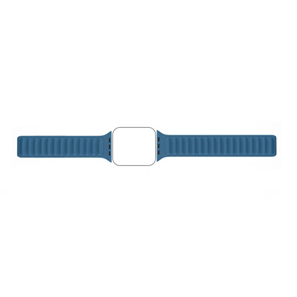 Techsuit Λουράκι Apple Watch 4/5/6/7/8/9/10/11 - SE (1/2/3) - ULTRA (1/2/3) - 44/45/46/49mm Watchband W035 Σιλικόνης - Turquoise