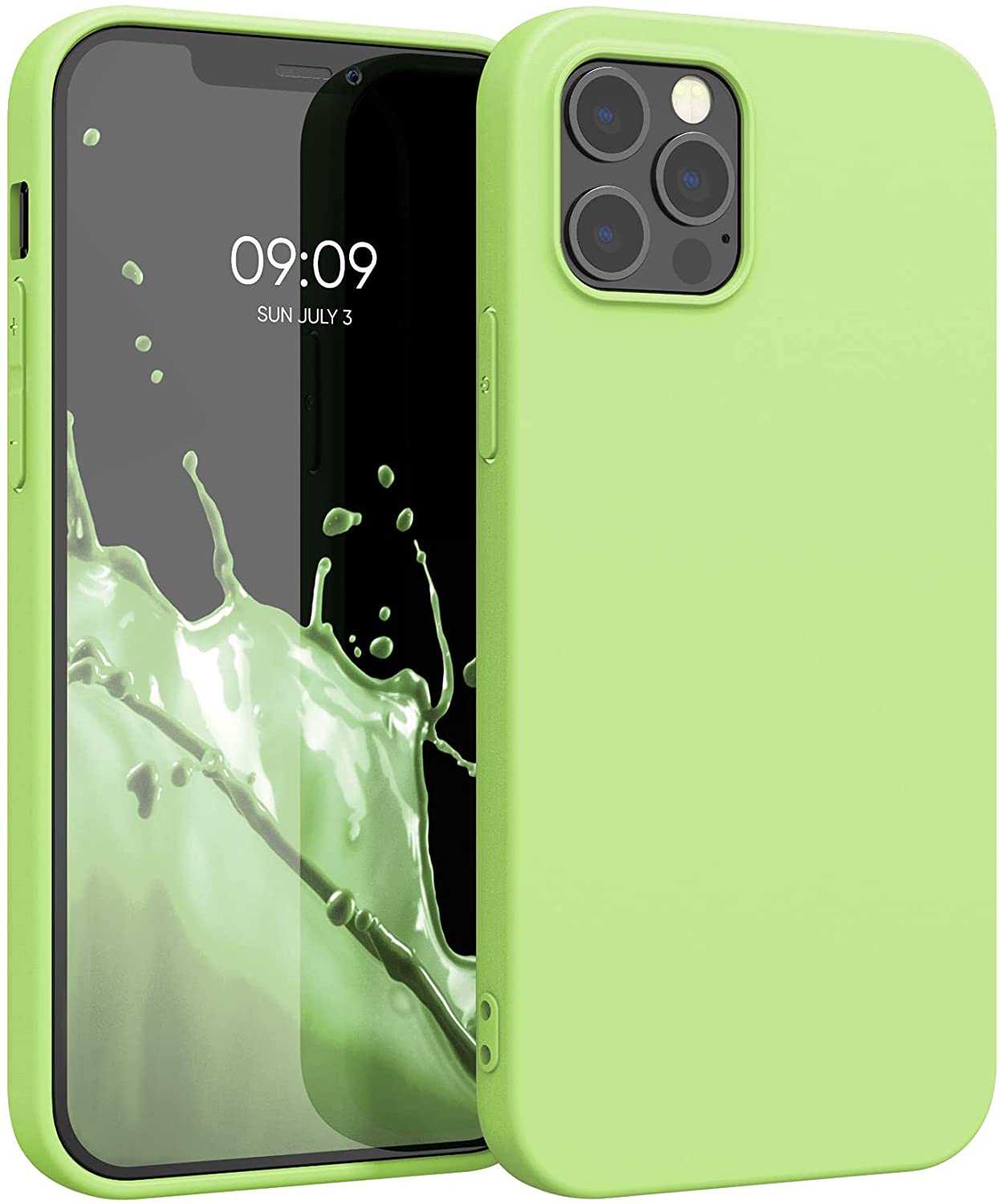 KW iPhone 12 Pro Max Θήκη Σιλικόνης TPU - Tomatillo - 53940.214