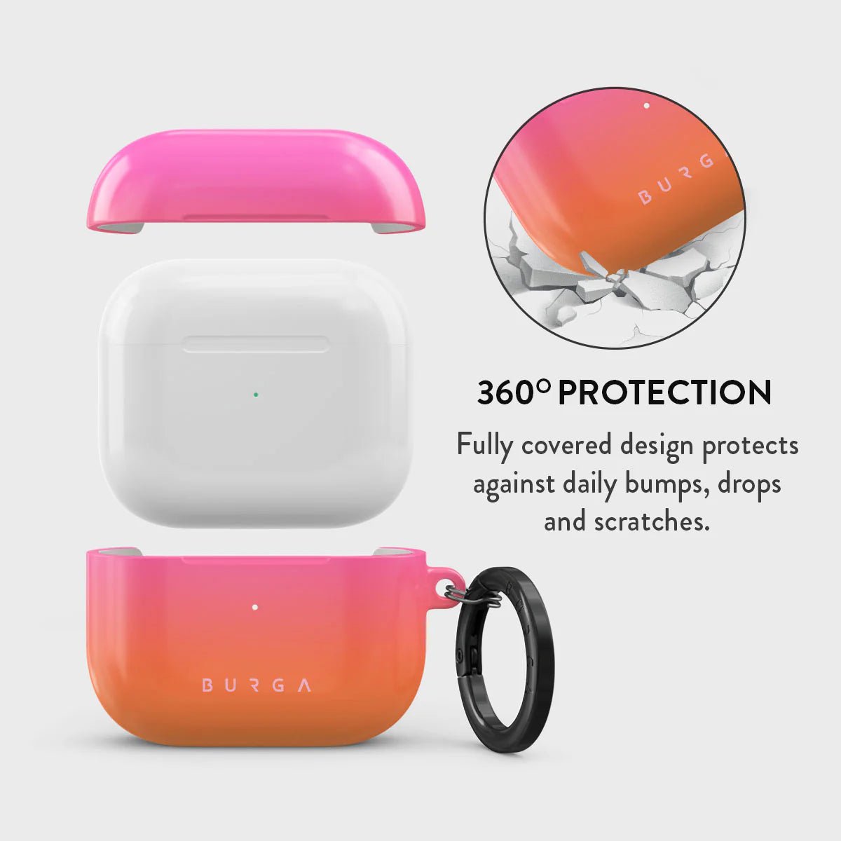 Burga AirPods 3 Σκληρή Θήκη - Sunset Club