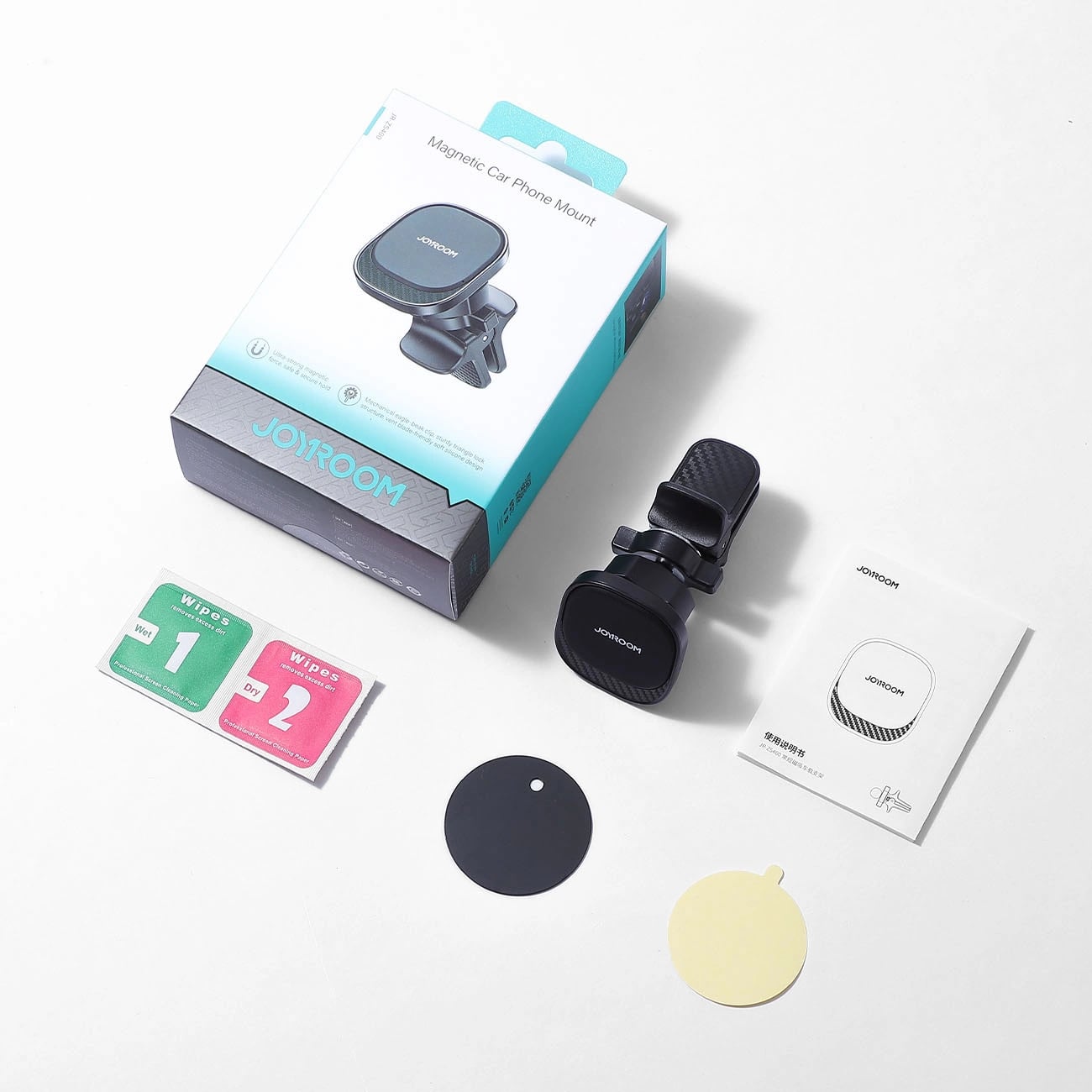 Joyroom Universal Μαγνητική Βάση Αυτοκινήτου Αεραγωγού - Black - JR - ZS400