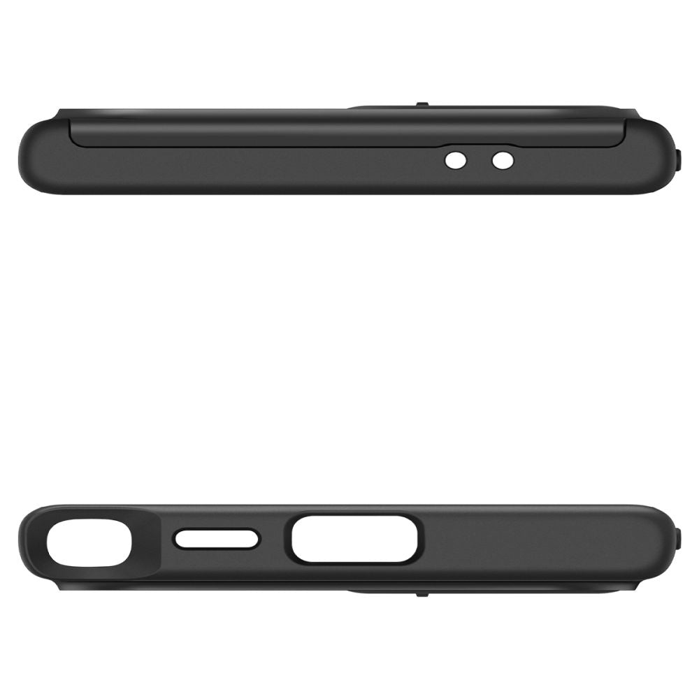 Spigen Samsung Galaxy S24 Ultra Optik Armor Θήκη Σιλικόνης με Κάλυμμα για την Κάμερα - Black