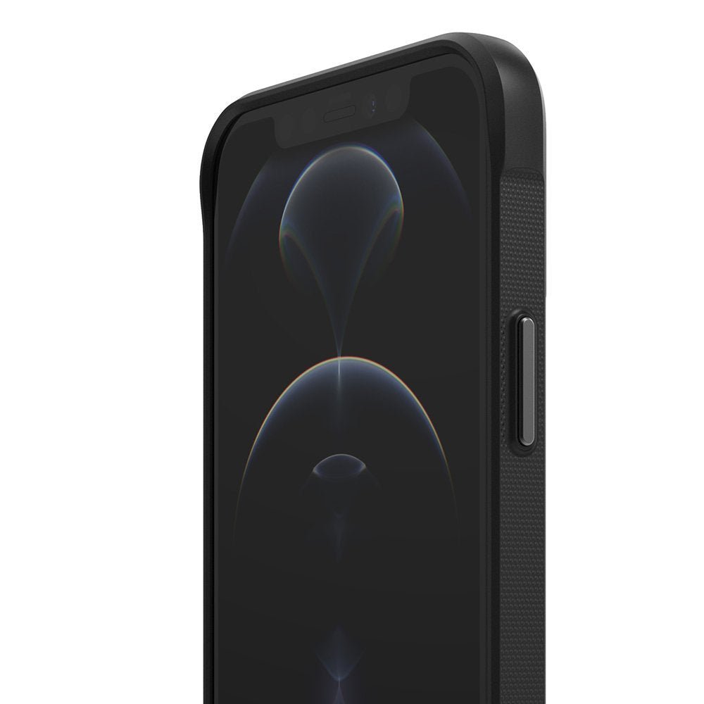 Ringke iPhone 12 Pro Max Onyx Durable TPU Case Θήκη Σιλικόνης - Design Paint - Black