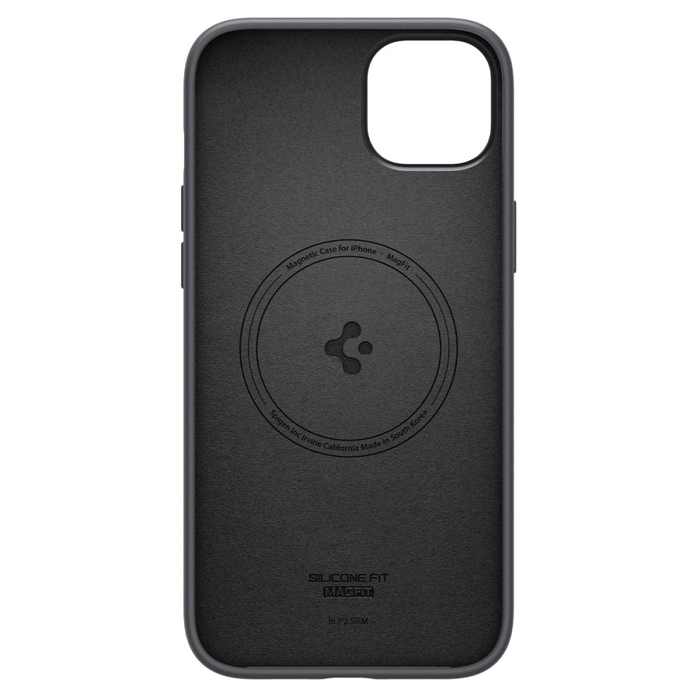 Spigen iPhone 14 Plus / iPhone 15 Plus Silicone Fit Mag Θήκη Σιλικόνης με MagSafe - Black - ACS04920