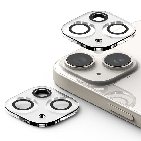 Ringke iPhone 15 / iPhone 15 Plus Camera Protector Αντιχαρακτικό Γυαλί για την Κάμερα - 2 Τεμάχια - Διάφανο