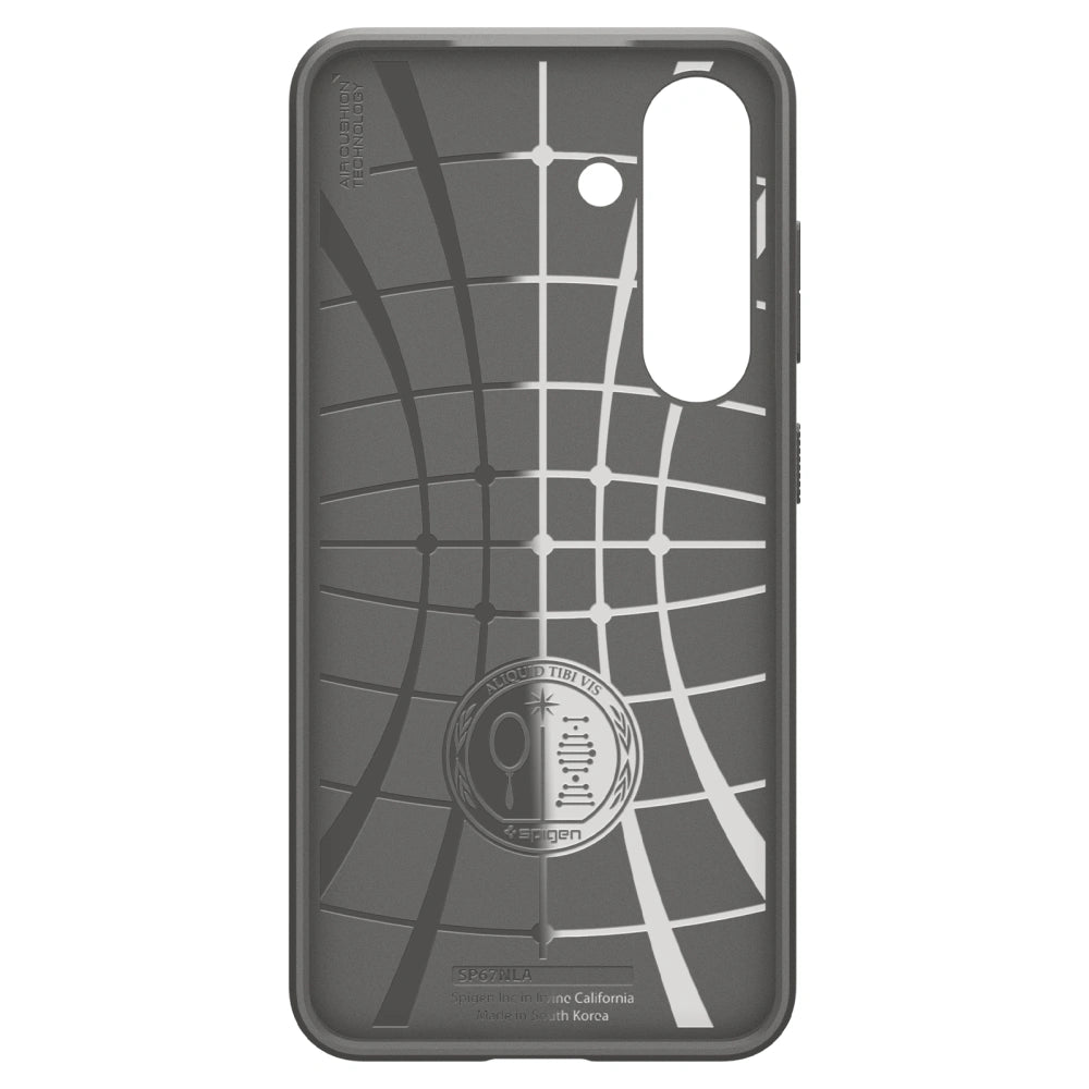 Spigen Samsung Galaxy S25 Liquid Air Θήκη Σιλικόνης - Marble Grey
