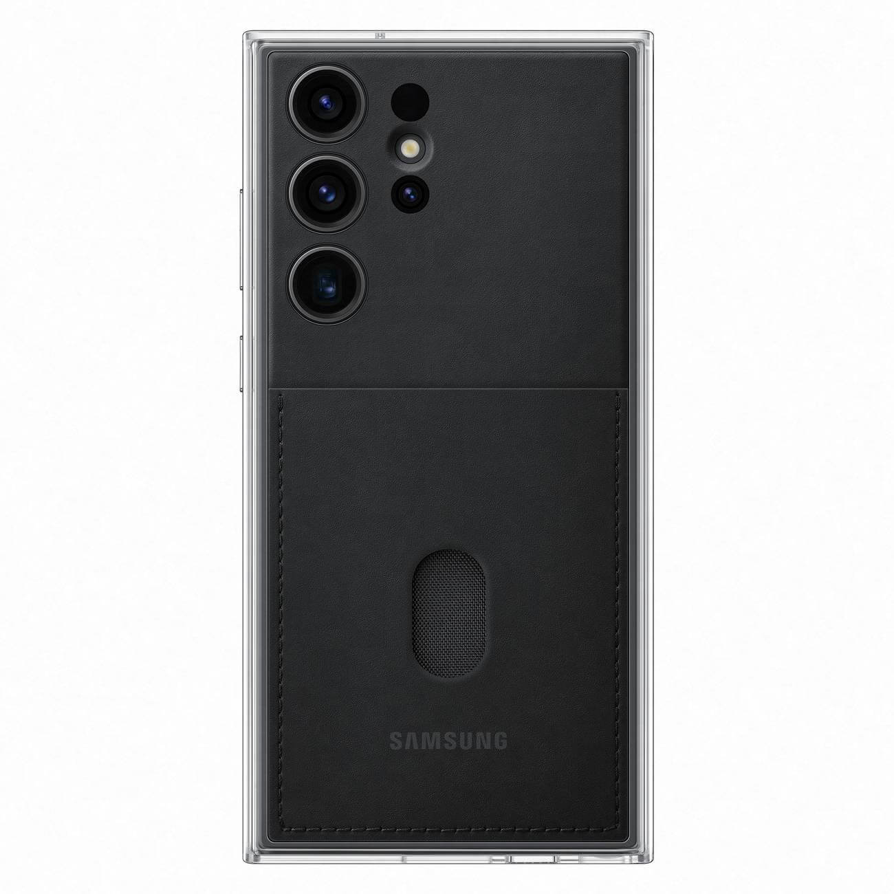 Samsung Frame Cover Samsung Galaxy S23 Ultra Σκληρή Θήκη με Πλαίσιο Σιλικόνης - Black - EF - MS918CBEGWW