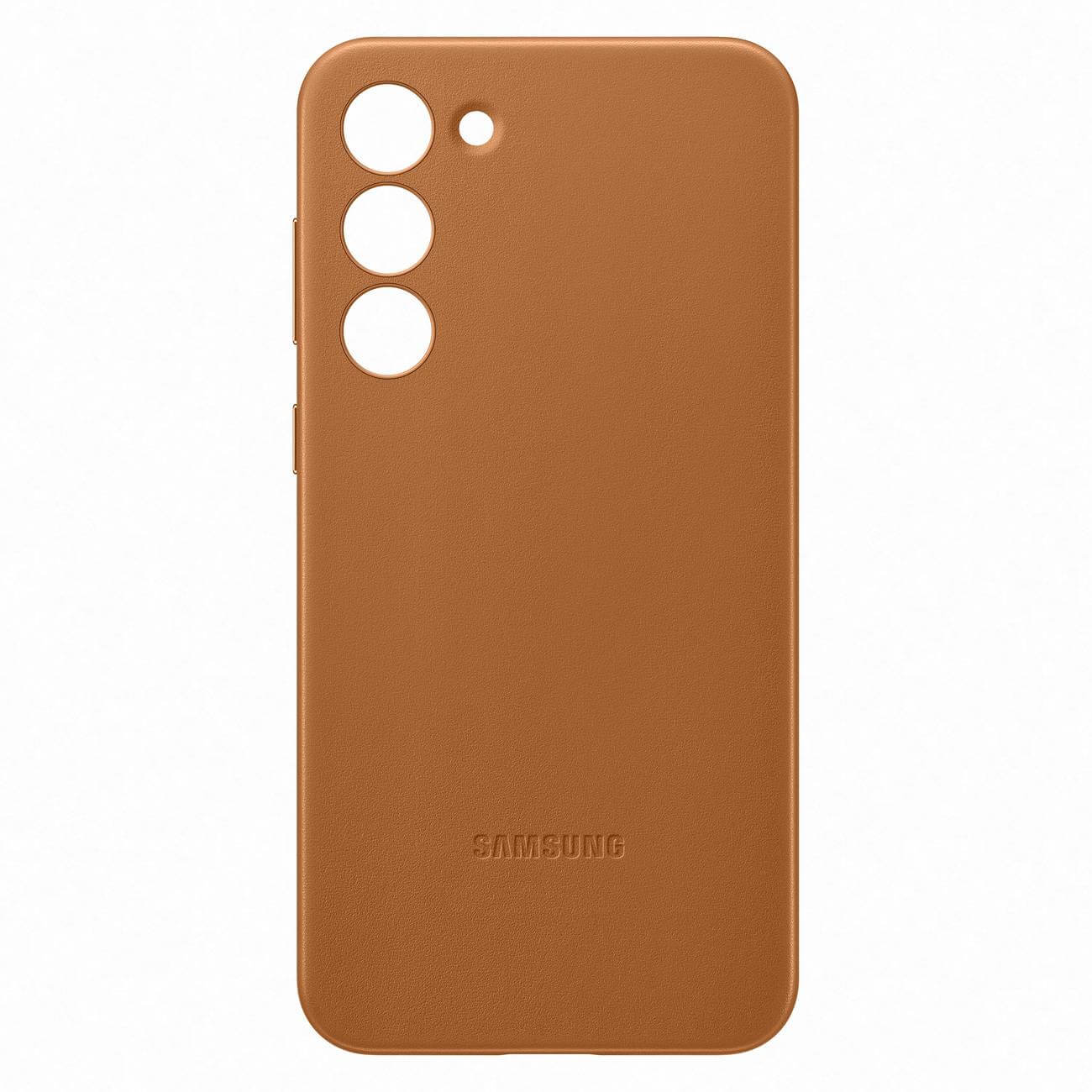 Samsung Genuine Leather Cover Samsung Galaxy S23+ Θήκη από Γνήσιο Δέρμα - Camel - EF - VS916LAEGWW