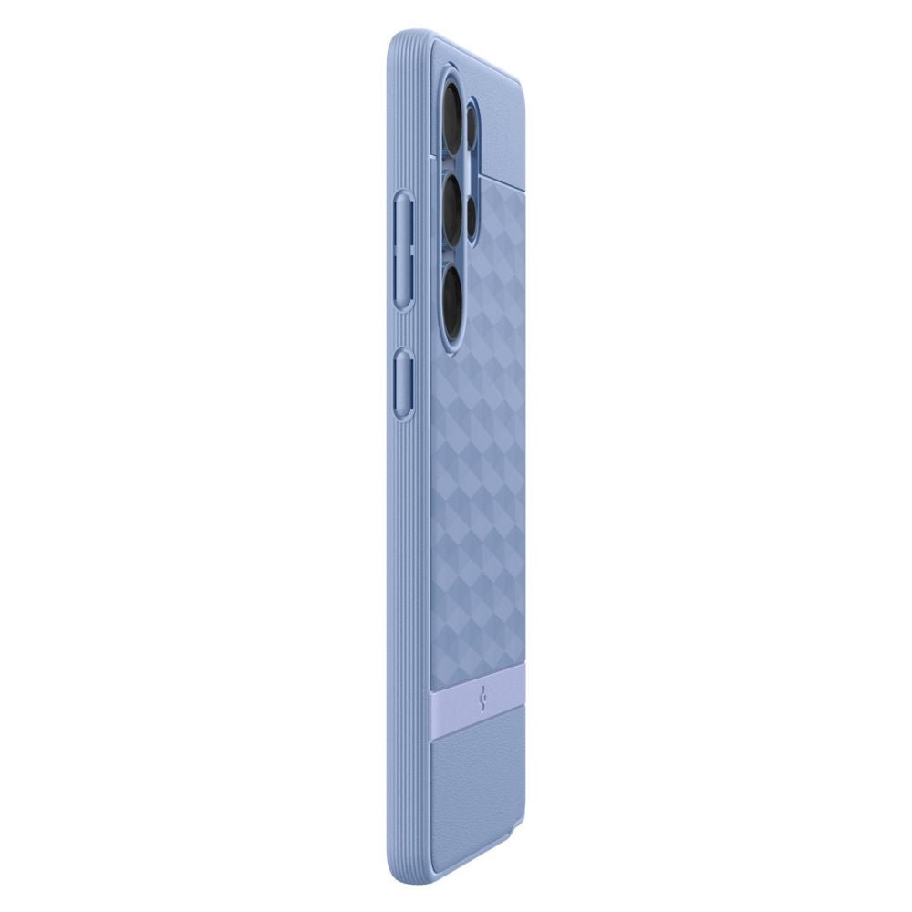 Spigen Samsung Galaxy S25 Ultra - Parallax Mag Θήκη Σιλικόνης με Σκληρό Πλαίσιο και MagSafe - Purple Ish