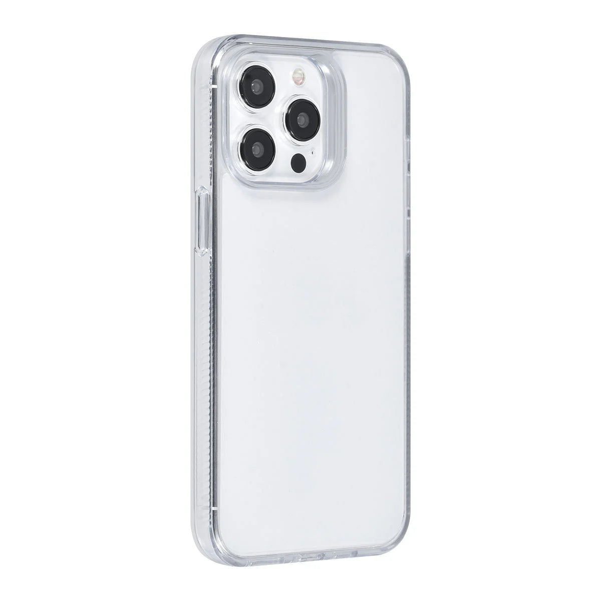 Tuniq iPhone 15 Pro Max - Σκληρή Θήκη με Πλαίσιο Σιλικόνης - Ημιδιάφανο Λευκό / Διάφανο