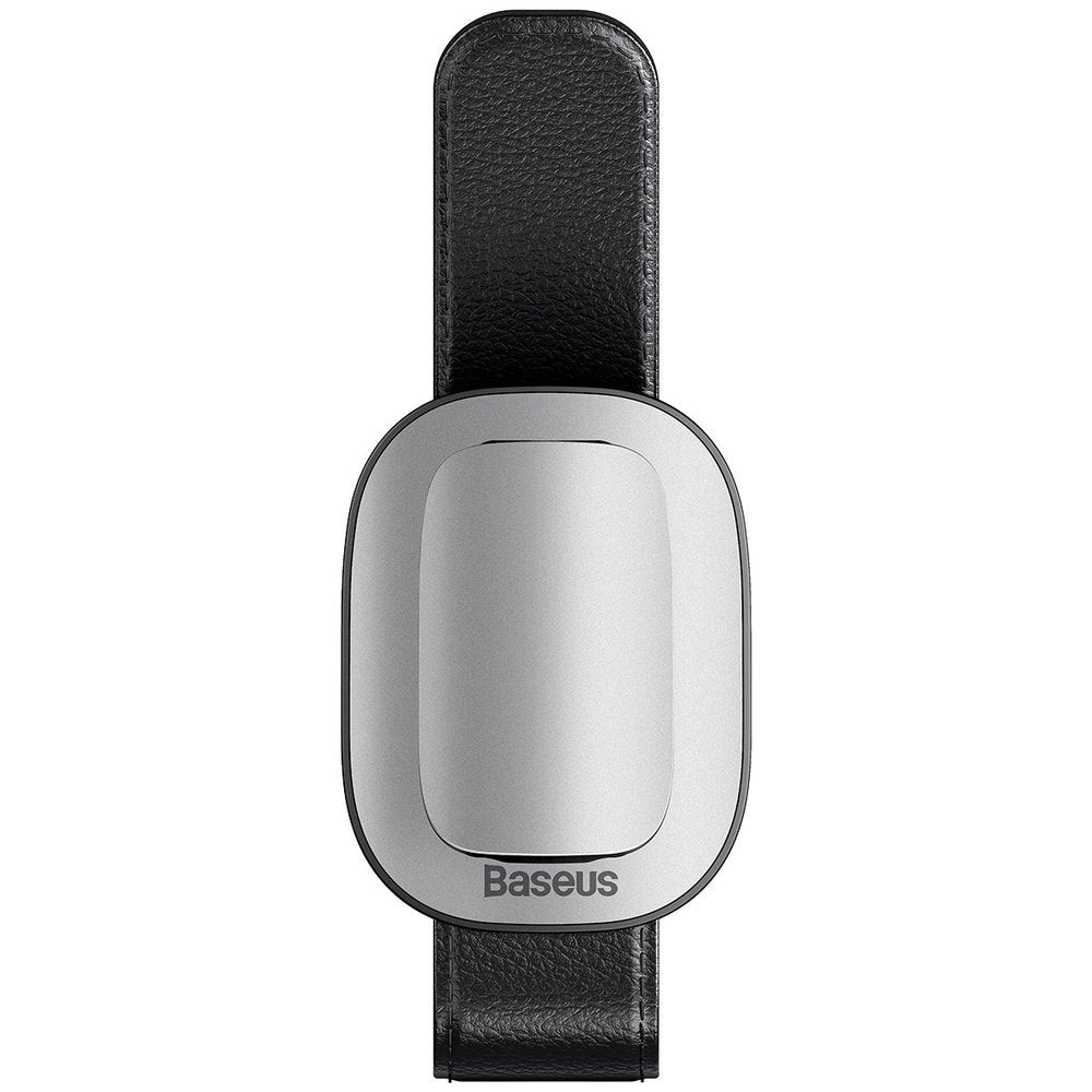 Baseus Platinum Vehicle Eyewear Clip Clamping Type - Βάση Στήριξης Γυαλιών για το Σκίαστρο - Silver - ACYJN - B0S