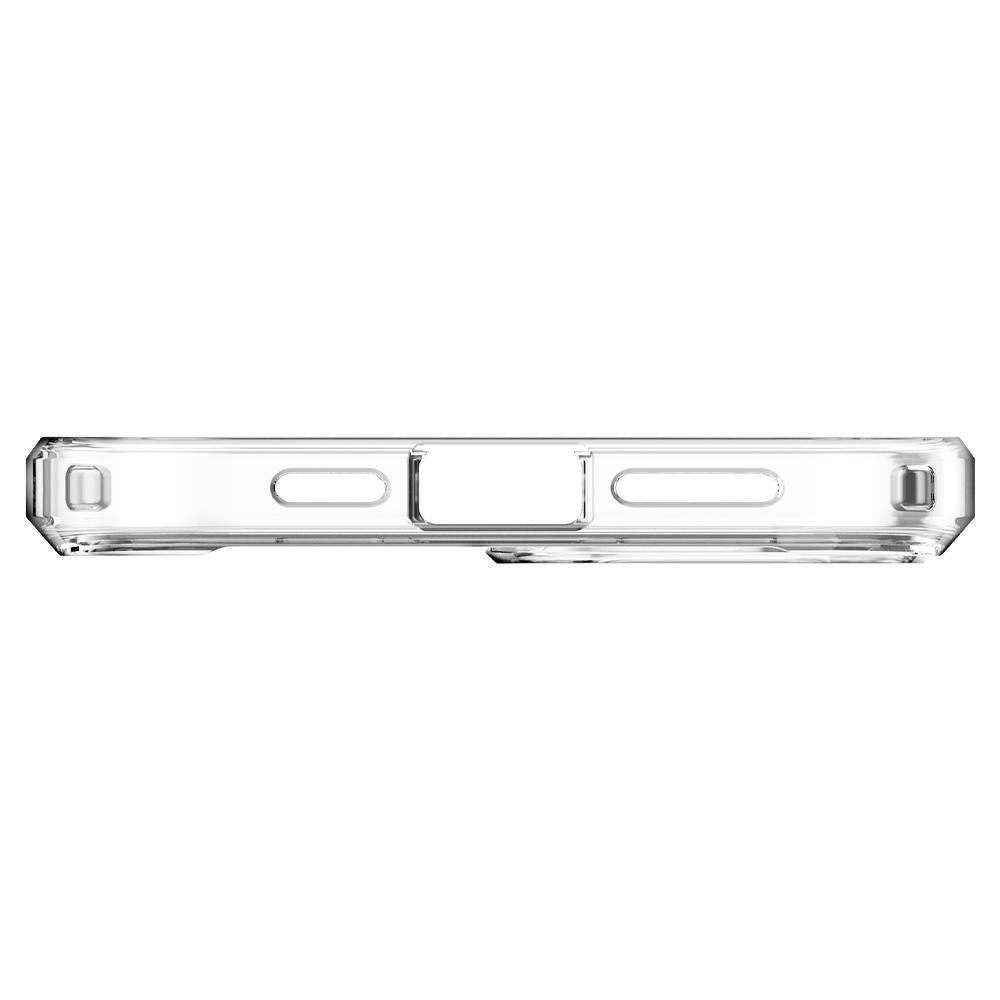 Spigen iPhone 12 Pro Max Ultra Hybrid Mag Σκληρή Θήκη με Πλαίσιο Σιλικόνης Και MagSafe - White / Διάφανη