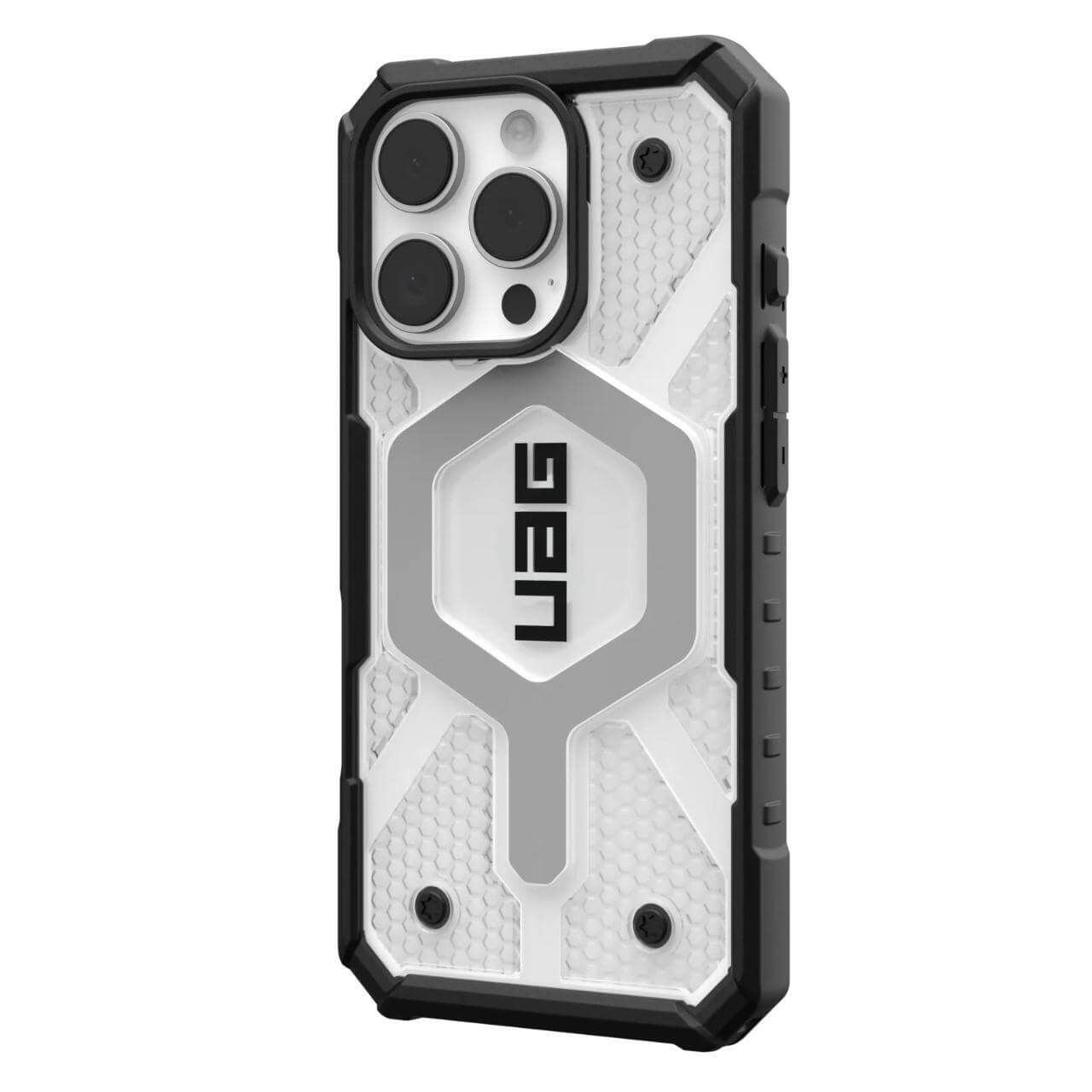 UAG iPhone 16 Pro Pathfinder Clear MagSafe Σκληρή Θήκη με MagSafe - Ice