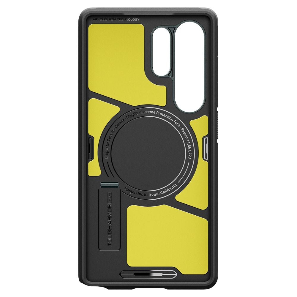 Spigen Samsung Galaxy S25 Ultra - Tough Armor Mag - Σκληρή Θήκη με MagSafe - Abyss Green